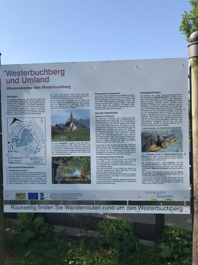 Ferienhaus Westerbuchberg Übersee Екстериор снимка